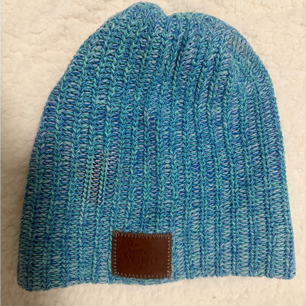 $5 for $20 item: Love Your Melon Women’s Blue Knit Beanie